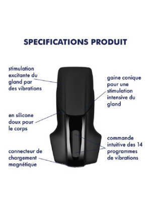 Stimulateur fellation pour homme Men Vibration Satisfyer - CC597759